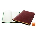 Raika 75in x 10in Desk Lined Journal with Map Orange RO 141 ORANGE